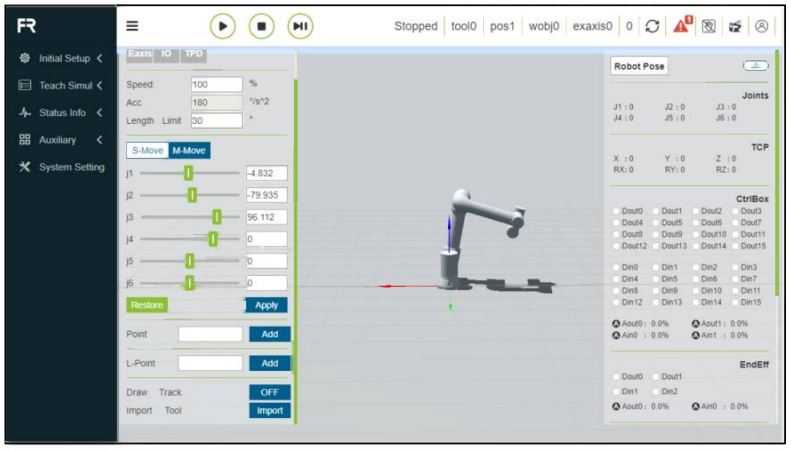 ACE 3 virtual track and model shadow
