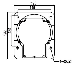 AceEd base installation drawing